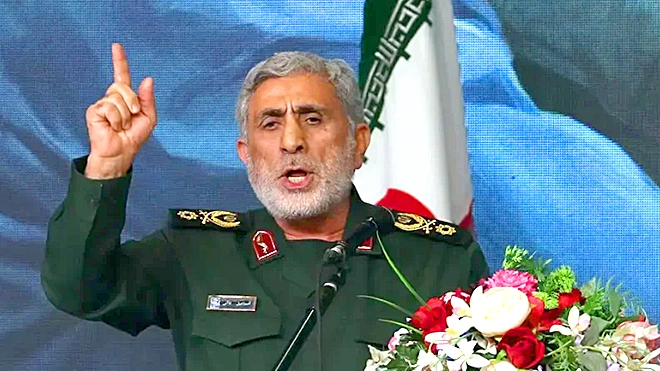 إسماعيل قاآني قائد فيلق القدس الإيراني